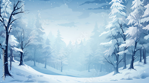 WINTER CONCEPT ILLUSTRATION
 photo