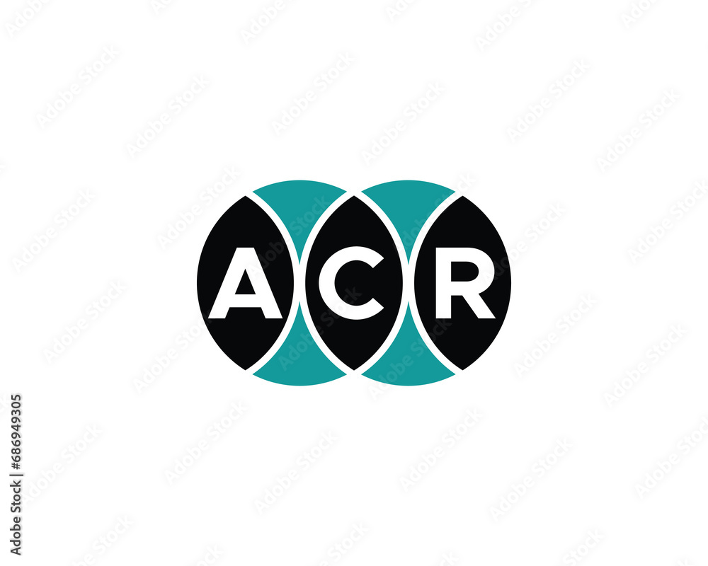 ACR logo design vector template ACR logo design vector template