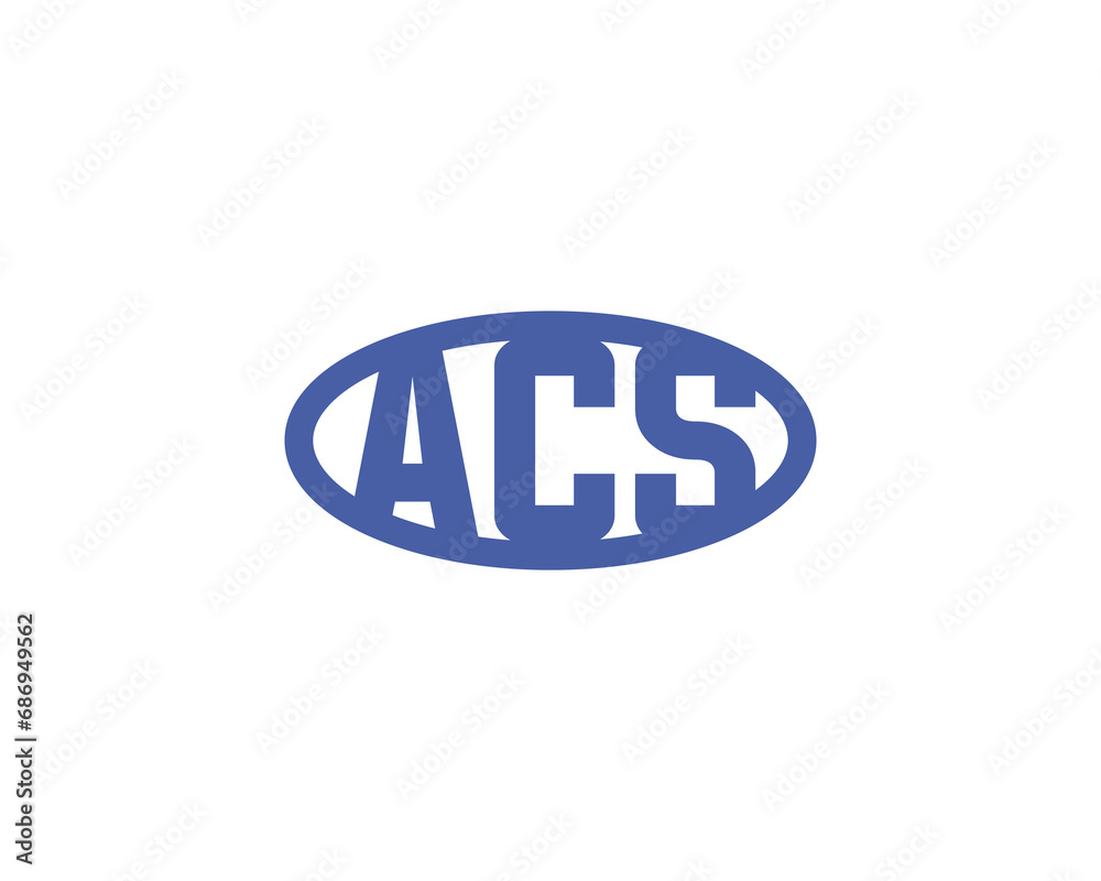 ACS logo design vector template ACS logo design vector template