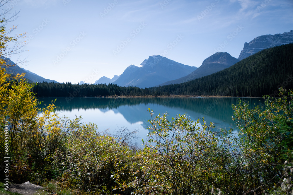 lake in the mountains