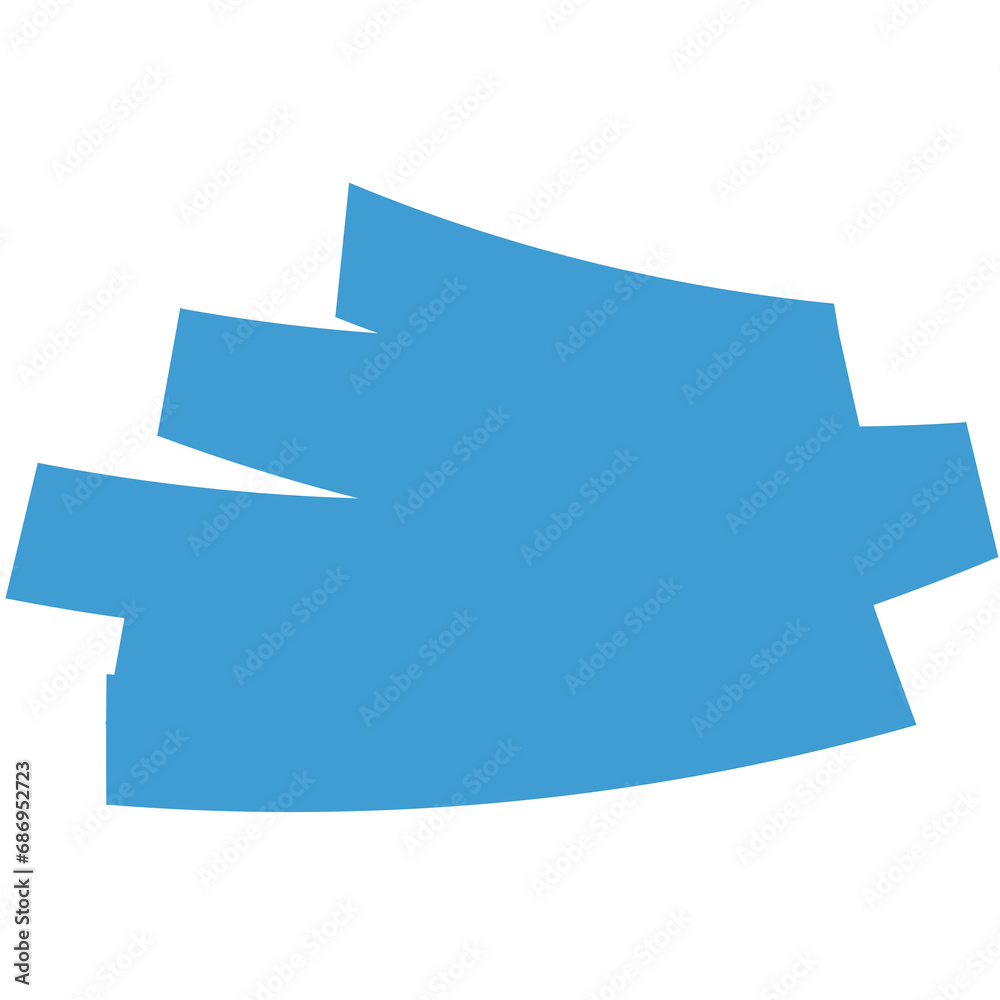 Digital png illustration of blue abstract shape on transparent background Digital png illustration of blue abstract shape on transparent background