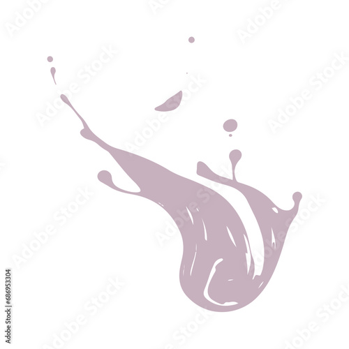 Vector Illustration of Liquid