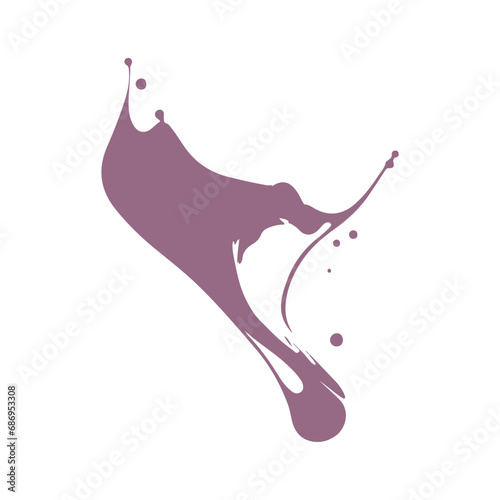 Vector Illustration of Liquid