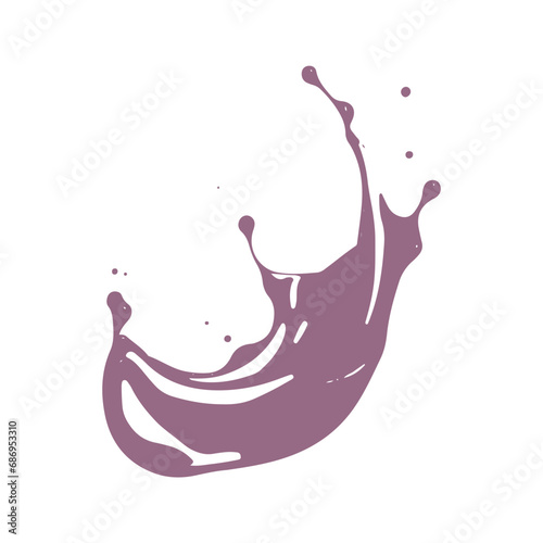 Vector Illustration of Liquid