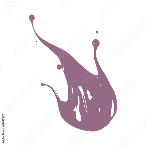Vector Illustration of Liquid
