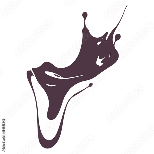 Vector Illustration of Liquid