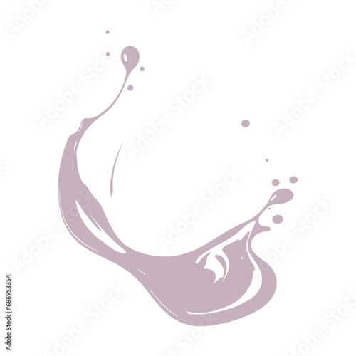 Vector Illustration of Liquid