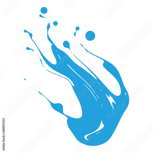Vector Illustration of Liquid