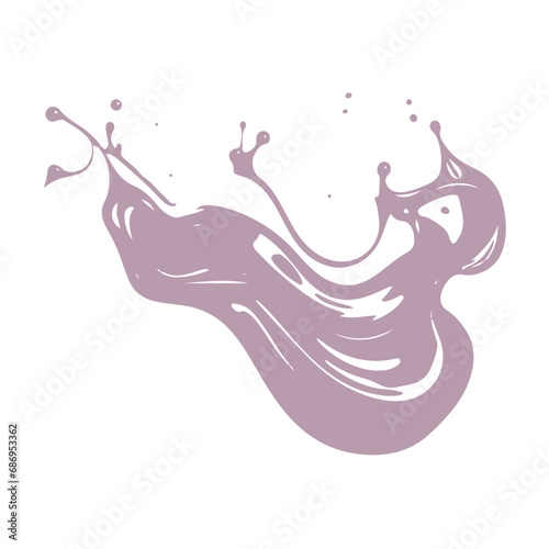 Vector Illustration of Liquid