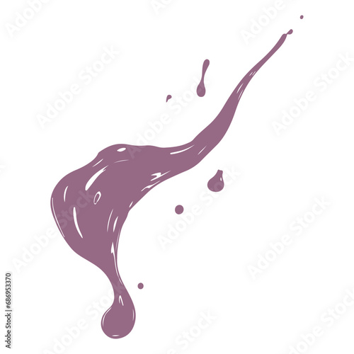 Vector Illustration of Liquid