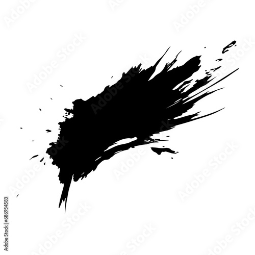 Simple Brush Vector Illustration. SVG