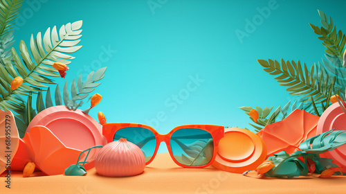 SUMMER CONCEPT ILLUSTRATION
 photo