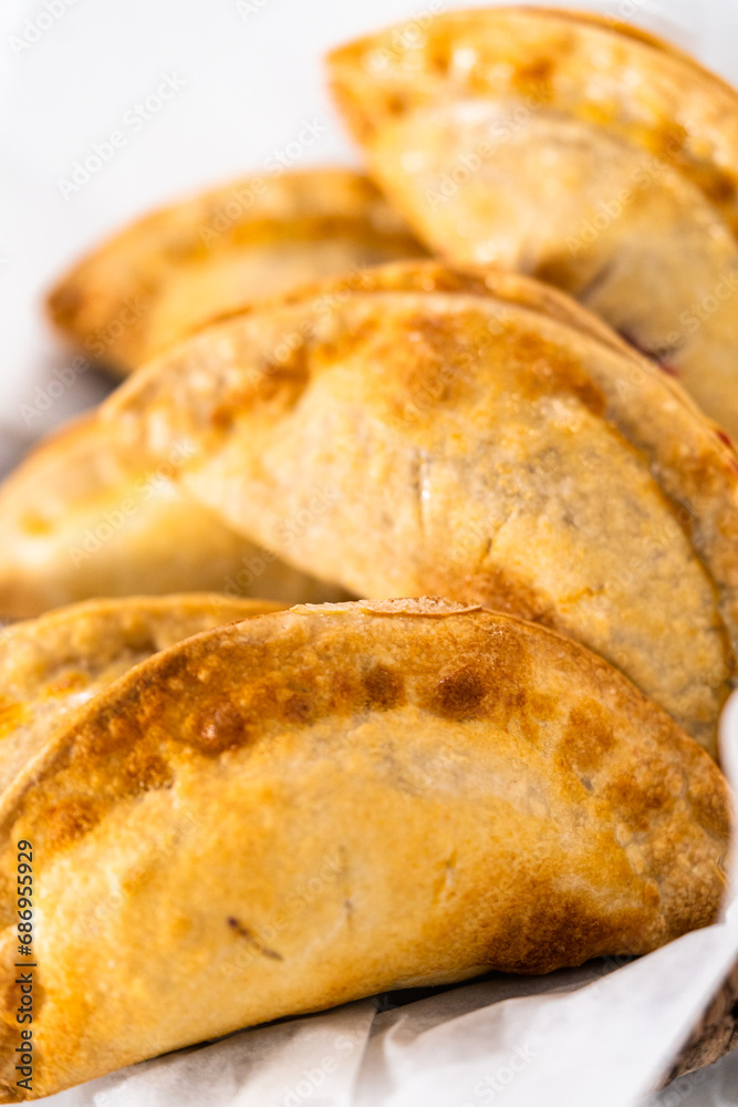 Sweet Cherry Empanadas in Air Fryer