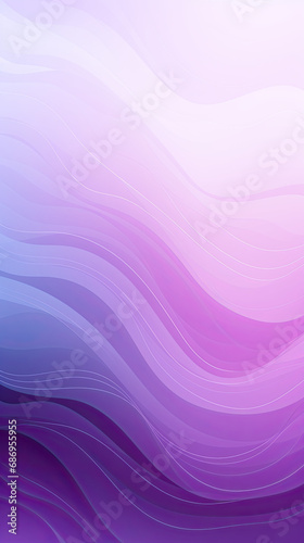 Curvy Purple Pink Vertical Abstract Waves Web Background Minimalist Geometric App Wallpaper with Digital Shapes