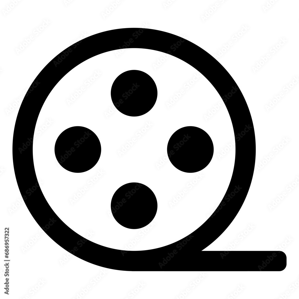 Fototapeta premium film roll