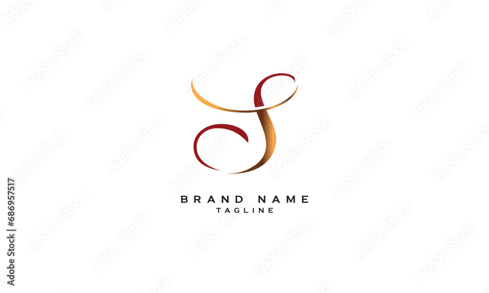 ST, TS, Abstract initial monogram letter alphabet logo design ST, TS, Abstract initial monogram letter alphabet logo design