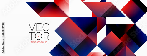 Minimalist elegance - lines, squares, triangles converge on white. Geometry essence showcased in serene harmony. Harmonizing essential shapes on a pristine backdrop