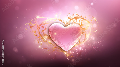 background with heart heart  love  valentine  day  vector  card  symbol  romance  illustration  valentines  pink  celebration  holiday  romantic  shape  decoration  