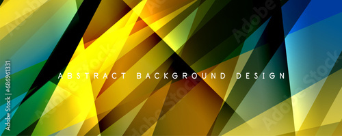 Breaking Glass Background, Kaleidoscope effect. Transparent Straight Lines. Dynamic Light Rays effect. Vector Illustration For Wallpaper, Banner, Background, Card, Book Illustration, landing page