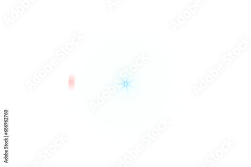 Wallpaper Mural Digital png illustration of shiny blue lens flare effect on transparent background Torontodigital.ca