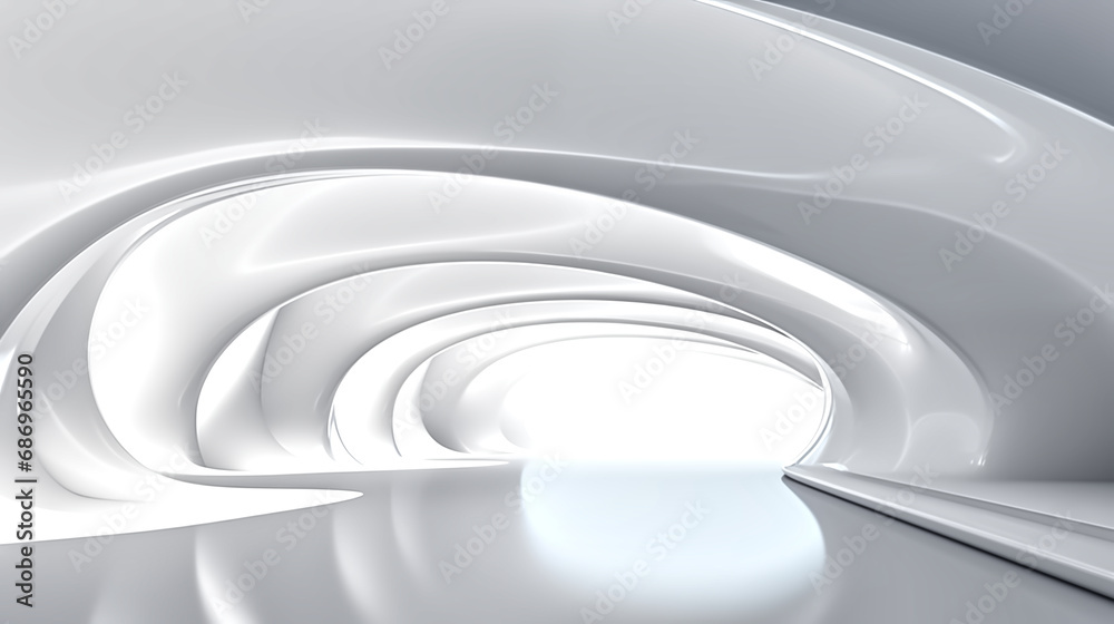 abstract white background architecture glossy room 3d abstract white background architecture glossy room 3d