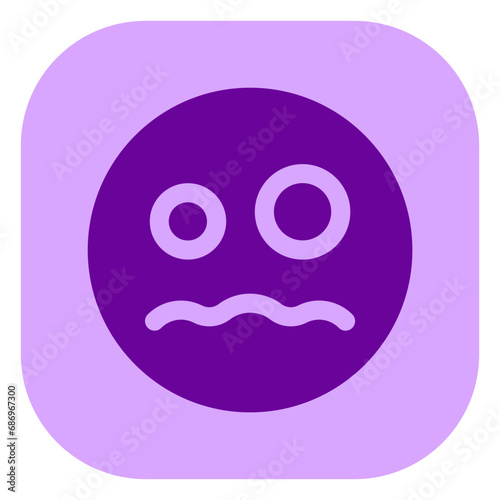Editable scared face expression emoticon vector icon. Part of a big icon set family. Part of a big icon set family. Perfect for web and app interfaces, presentations, infographics, etc