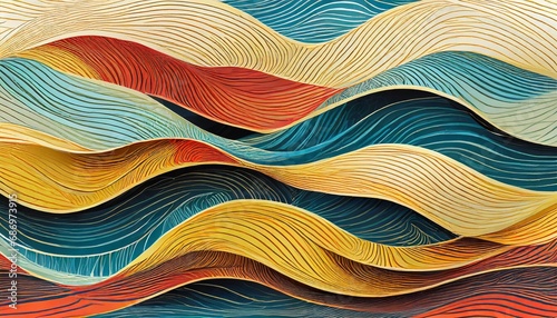 abstract wave background