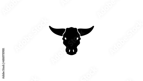 Fertility talisman amulet - cow's head