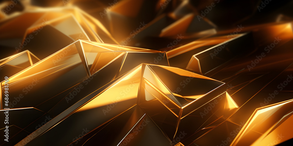 Explosion Triangular Background .Abstract Triangle Explosion . Stock ...