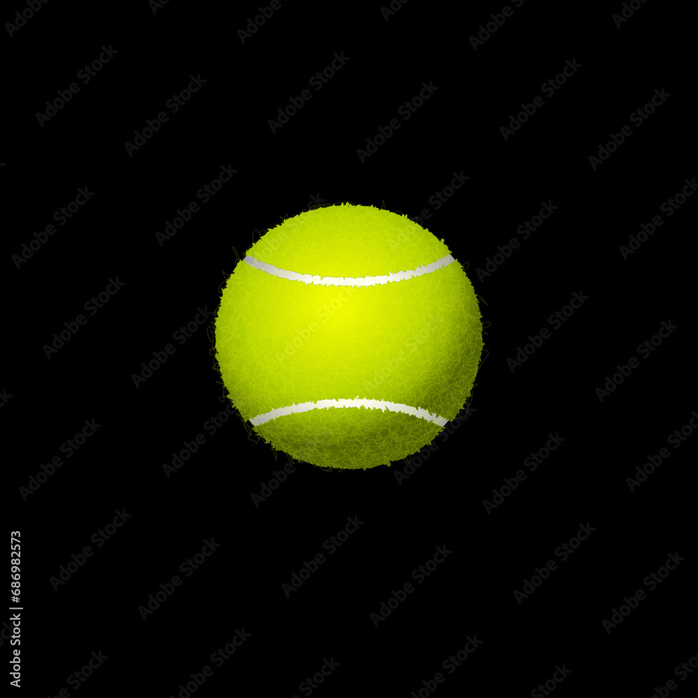 tennis, ball, sport, isolated, game, yellow, object, tennis ball, white, play, green, equipment, leisure, round, circle, activity, court, sphere, competition, closeup, sports, single, close-up, bright