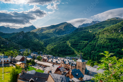 Panticosa ​​is a Spanish municipality, belonging to the Alto Gállego region, north of the province of Huesca, in the autonomous community of Aragón. photo