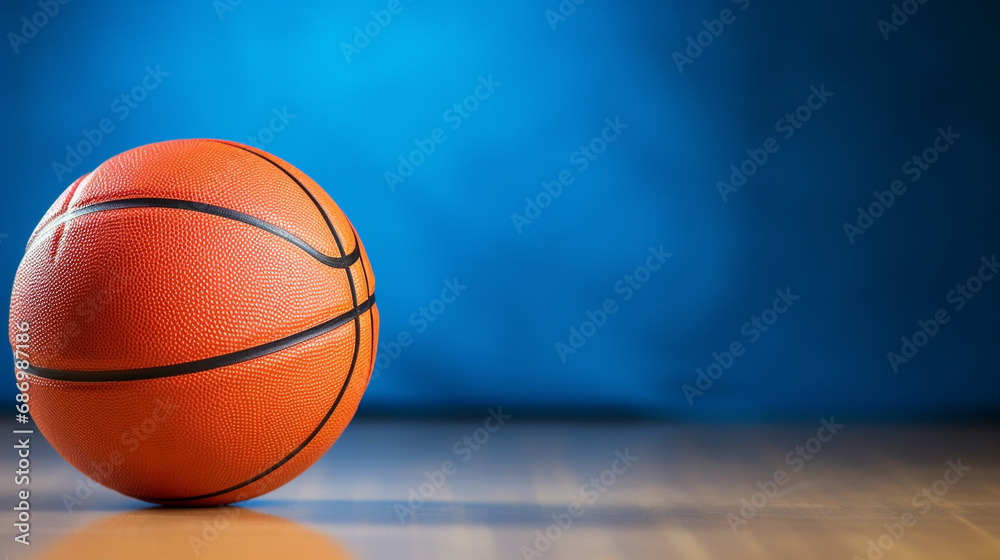 Obraz premium basketball ball HD 8K wallpaper Stock Photographic Image 