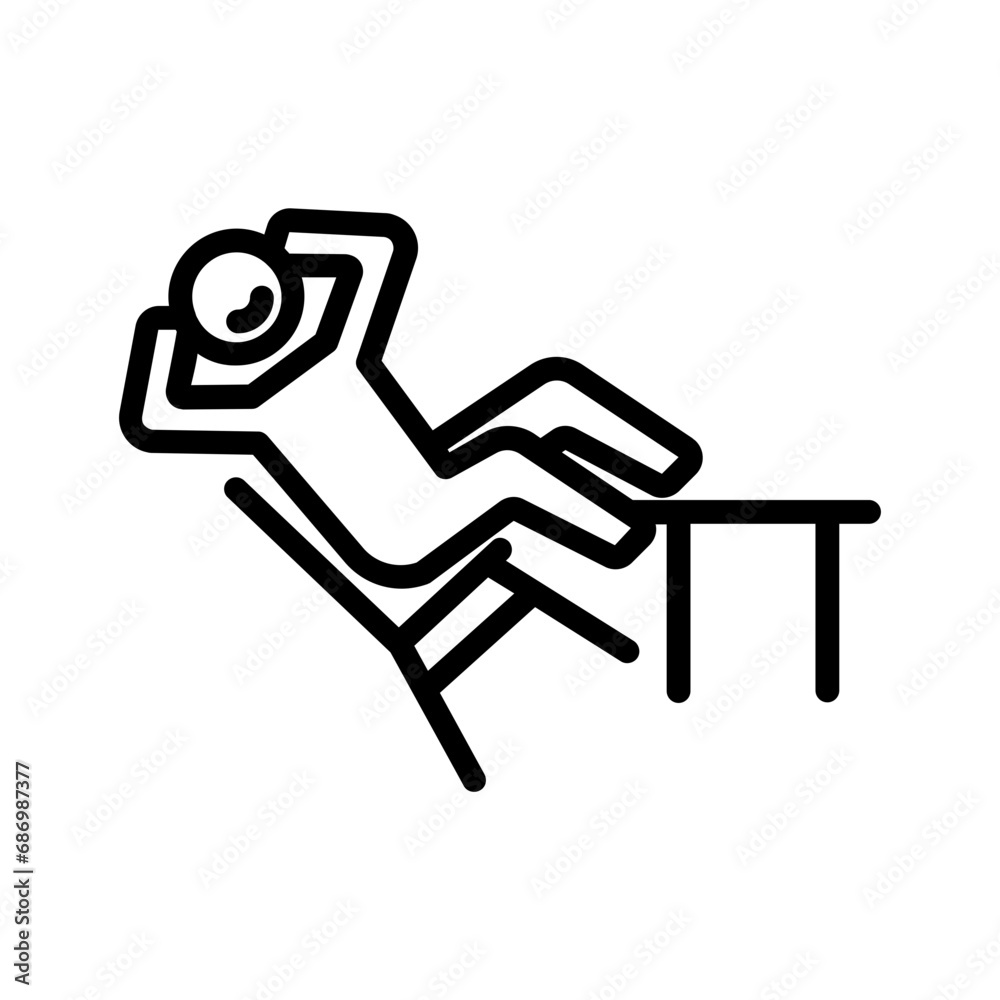 Black line icon for Misbehave