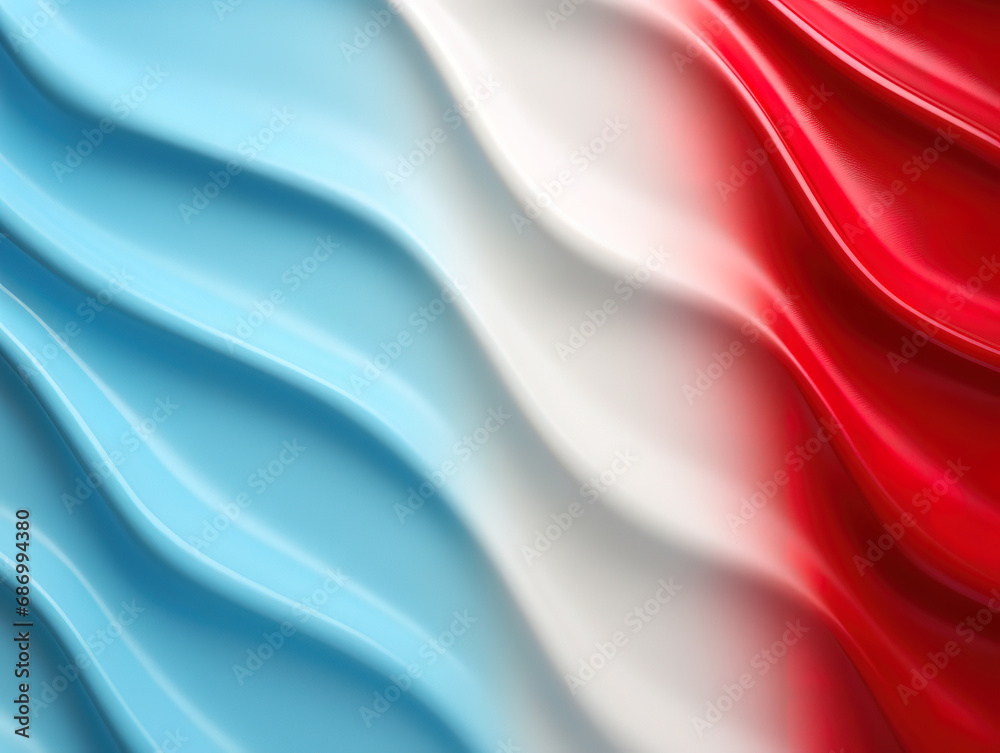 Obraz premium Red White and Blue Background. Generative Ai