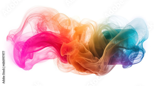 abstract smoke background. Generative Ai