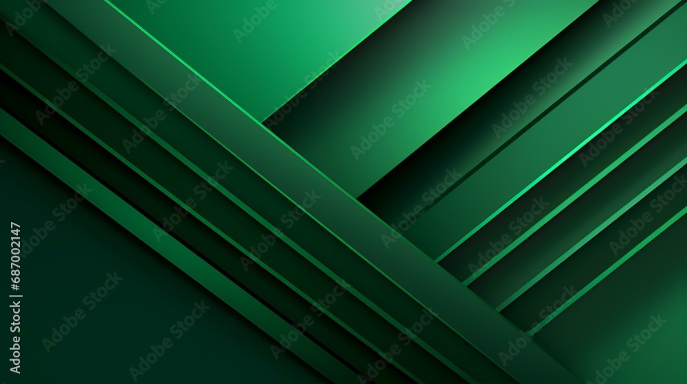 Obraz premium Abstract green tech background. Vector illustration for your design. Eps10