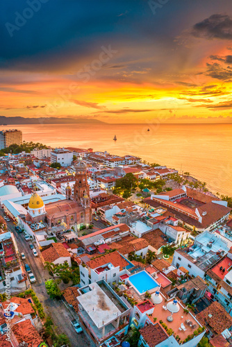 Puerto Vallarta, Jalisco. México. Playas de México. Océano Pacífico. Pueblo típico mexicano. 