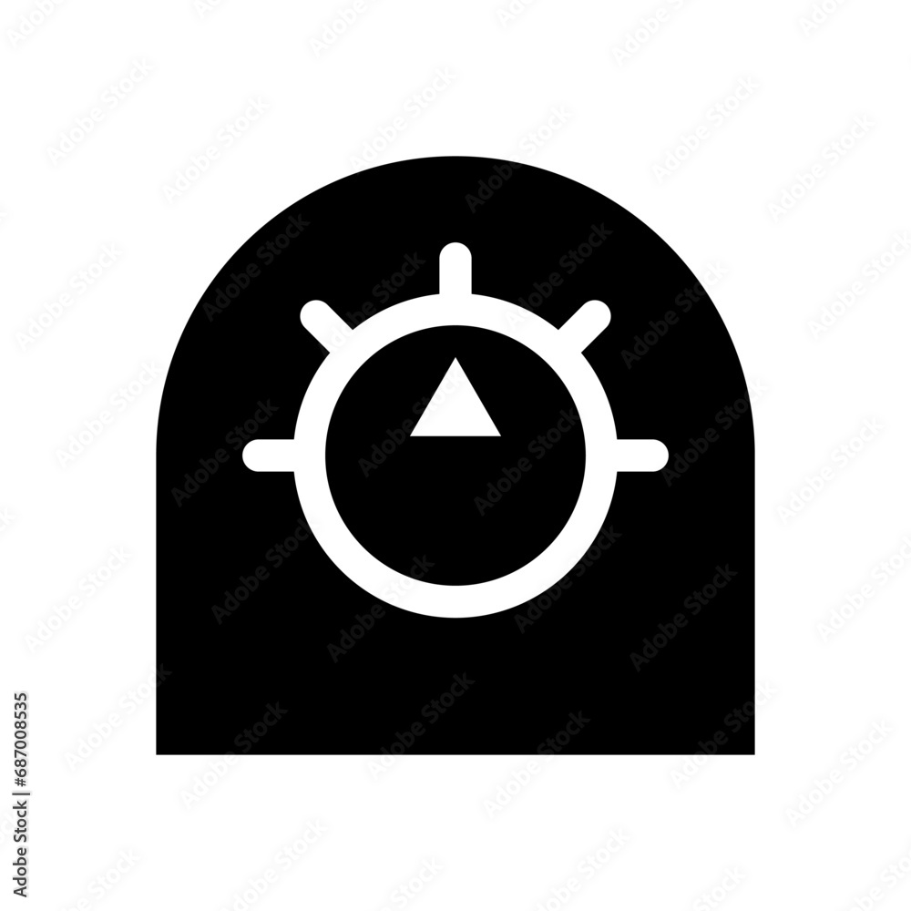 Fototapeta premium Kitchen timer icon