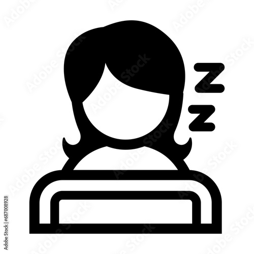 Sleeping icon