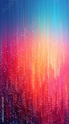 Digital pixel noise abstract design. Colorful trendly background.