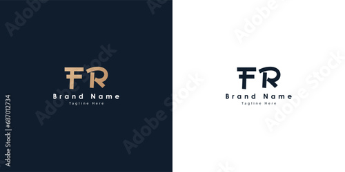 FR logo in Chinese letters design