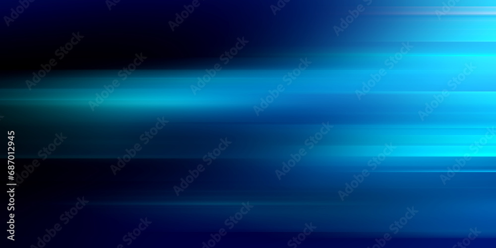 Abstract modern blue background blur motion line speed