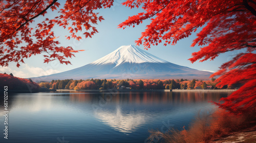 秋の富士山 | Mt.Fuji in autumn Generative AI