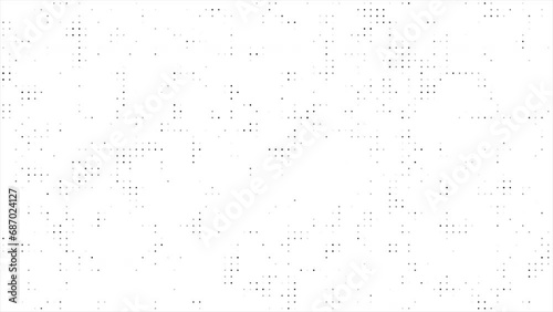 Black and white modern abstract animated simple minimal pattern background 4k