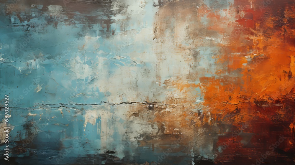 Obraz premium Colorful abstract grunge texture for a background