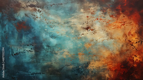 Colorful abstract grunge texture for a background