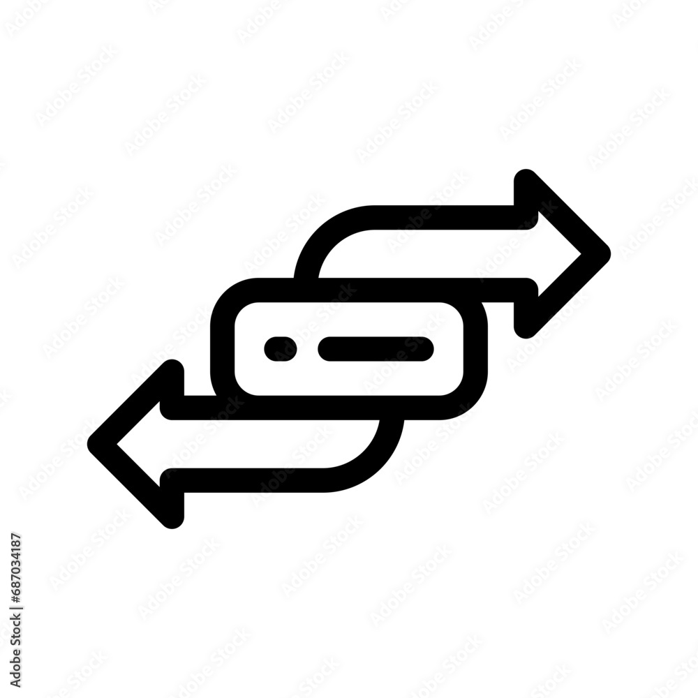 Data Migration Icon Vector Symbol Design Illustration Data Migration Icon Vector Symbol Design Illustration