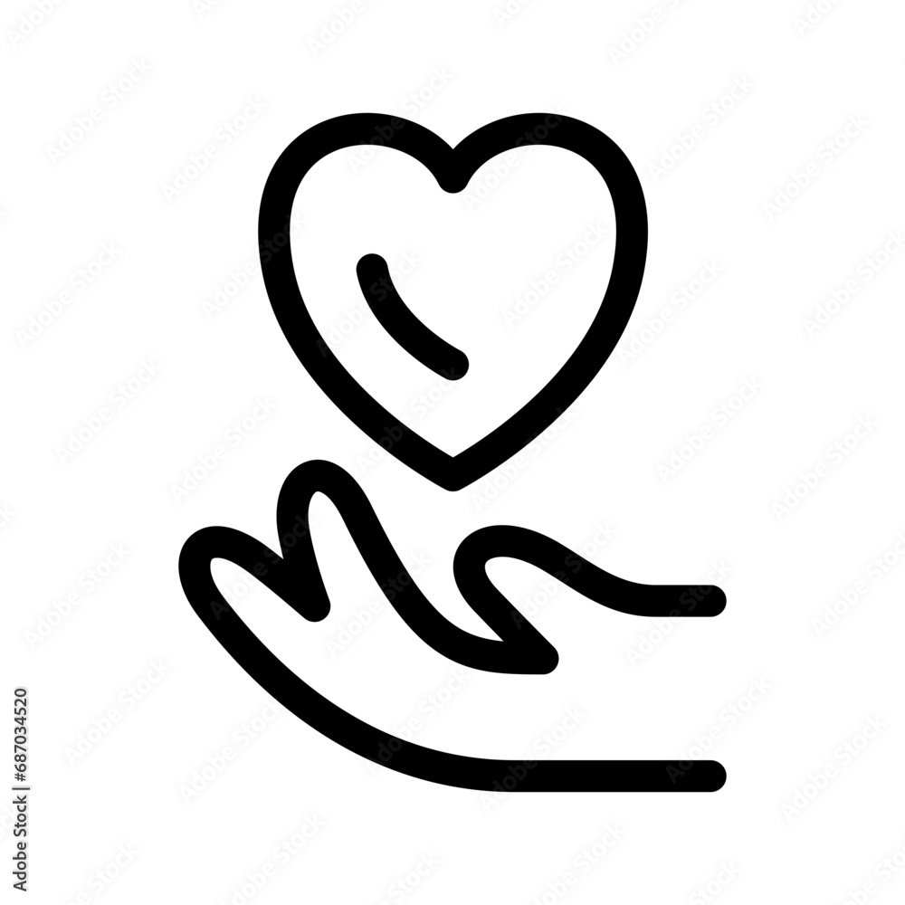 Love Icon Vector Symbol Design Illustration Love Icon Vector Symbol Design Illustration
