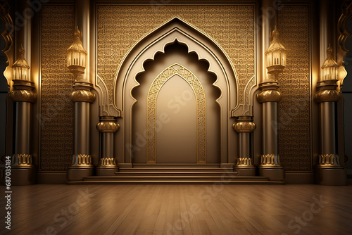 Mosque Inside Background