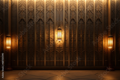 interior of the mosque